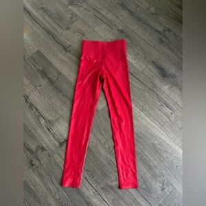 Carbon 38 Red Size Leggings XSmall
